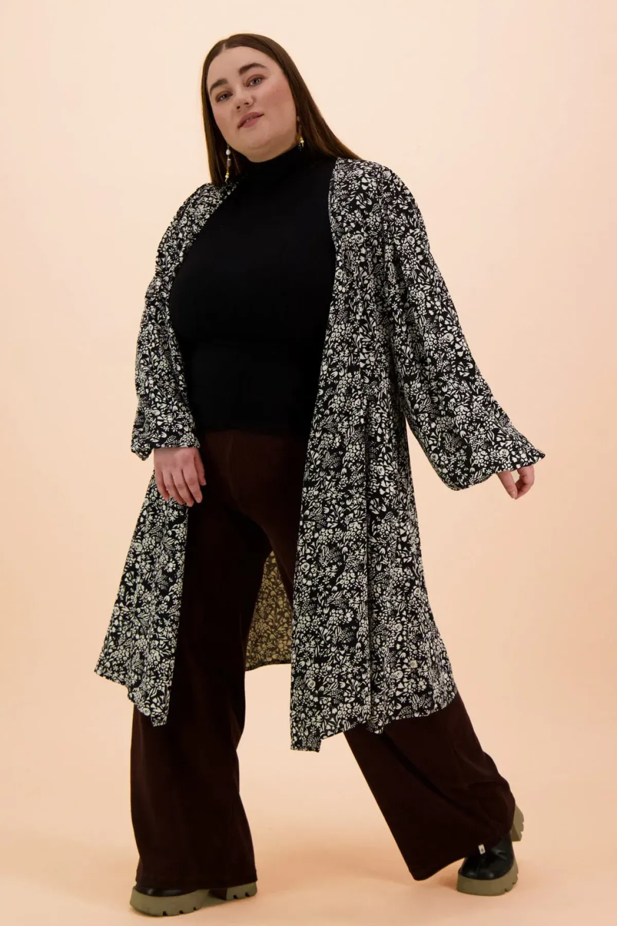 Hameet & Mekot>KAIKO Wrap Mini Dress - Night Meadow